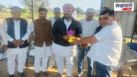सीकर पहुंचे देवनारायण बोर्ड अध्यक्ष ओमप्रकाश बढ़ाना, अस्पताल निरीक्षण