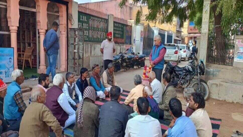 भारतीय जनता पार्टी मलसीसर ने मनाया पूर्व प्रधानमंत्री का जन्मदिन