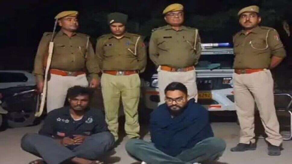 नाकाबंदी के दौरान ट्रक से डोडा पोस्त जब्त, दो तस्कर गिरफ्तार