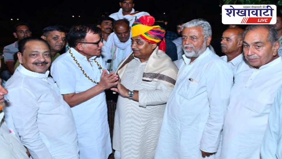 गोविंद सिंह डोटासरा का चूरू में भव्य स्वागत, भाजपा पर निशाना