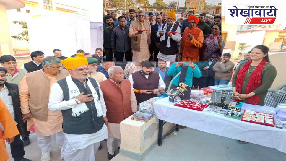 UDH Minister inaugurates Shekhawati Handicraft Fair at Urban Haat Sikar