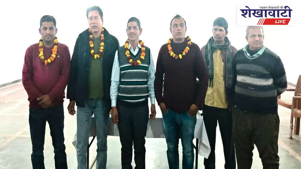 Saini Mandir Samiti general meeting in Jhunjhunu with members