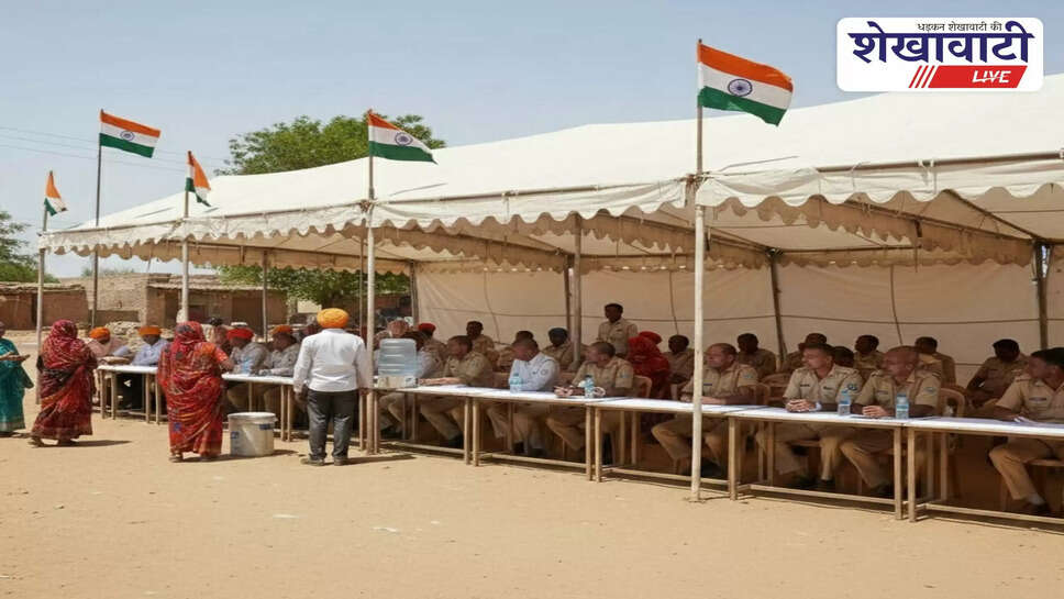 Special assistance camp for nomadic community beneficiaries in Sikar district