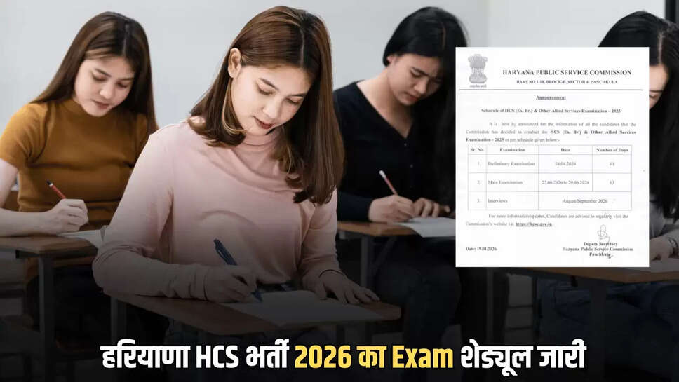 Haryana HCS Exam 2026, Haryana HCS 2026 Recruitment Exam, Haryana HCS prelims 2026 exam, Haryana HCS mains 2026 exam, Haryana HCS 2026 Recruitment Exam date, Haryana HCS prelims 2026 exam date, Haryana HCS mains 2026 exam date, HCS exam 2026, HCS prelims exam 2026, HCS mains exam 2026, हरियाणा एचसीएस परीक्षा 2026, हरियाणा एचसीएस भर्ती परीक्षा 2026, हरियाणा एचसीएस प्रारंभिक परीक्षा 2026, हरियाणा एचसीएस मुख्य परीक्षा 2026, हरियाणा एचसीएस भर्ती परीक्षा तिथि, हरियाणा एचसीएस प्रारंभिक परीक्षा 2026, हरियाणा एचसीएस मुख्य परीक्षा 2026, एचसीएस परीक्षा 2026, एचसीएस प्रारंभिक परीक्षा 2026, एचसीएस मुख्य परीक्षा 2026