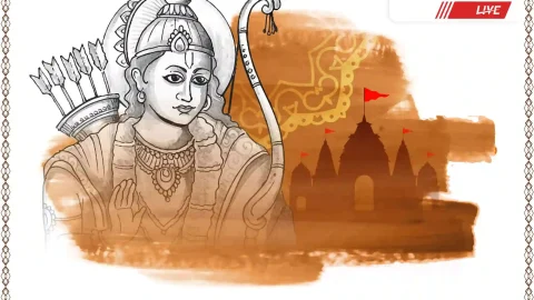 Shri Ram Ji Ki Aarti: श्री राम जी की आरती, श्री राम चंद्र कृपालु भजमन हरण भव भय दारुणम्… यहां पढ़ें पूरी आरती