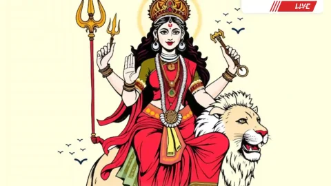 Maa Durga Ki Aarti: मां दुर्गा जी की आरती, जय अम्बे गौरी, मैया जय श्यामा गौरी… यहां पढ़ें पूरी आरती