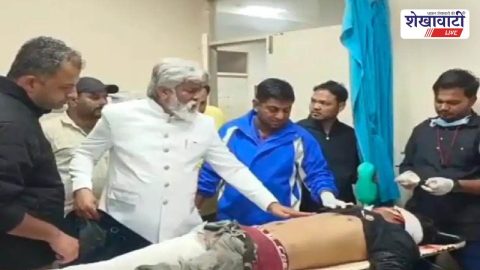 Churu News : चूरू-सरदारशहर रोड हादसा: नेपाली युवक गंभीर