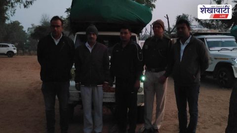 Forest department vehicle damaged in Chirawa smuggling attack