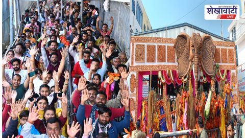 Sikar News : बाबा श्याम के वार्षिक लक्खी मेले में उमड़ी श्रद्धालुओं की भीड़