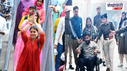 Sikar News : खाटूश्यामजी मेले में दिव्यांग श्रद्धालुओं के लिए पुलिस सुविधा