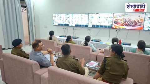 Khatushyamji Falgun Mela CCTV Control Room Sikar