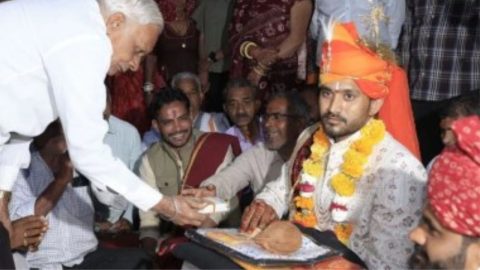 राजस्थान में हुई अनोखी शादी, दूल्हे ने नेग में लिए मात्र 11 रुपए, समाज को दिया दहेज मुक्त शादी का संदेश