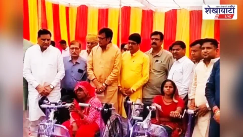 चूरू में निशुल्क दिव्यांग सहायता शिविर