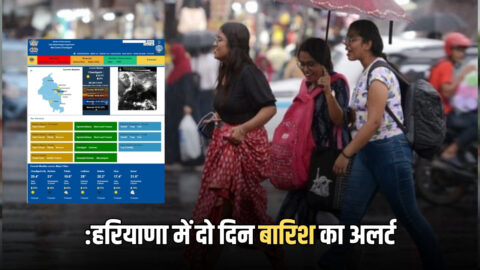 Haryana Weather Update :हरियाणा में तेजी से गिरेगा पारा, दो दिन बारिश का अलर्ट, देखें पुरे प्रदेश में मौसम का हाल
