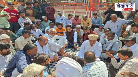 Family protests for justice after suspicious death in Sardarshahar