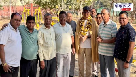 पूर्व अधिशासी अभियंता एसआर सैनी का सम्मान, मरूधर बीकाणा महासंघ का कार्यक्रम