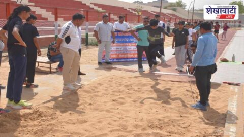 Churu News : चूरू में एथलेटिक्स बालिका चयन स्पर्धा आयोजित