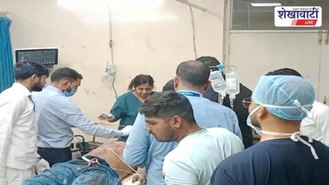 Construction worker injured after roof slab collapse in Ratanagar Churu