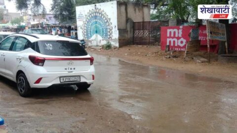 Rainfall in Churu affecting crops and causing cold weather conditions