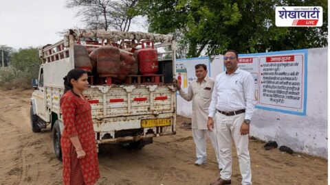 Officials seize illegal domestic LPG cylinders during raid in Churu