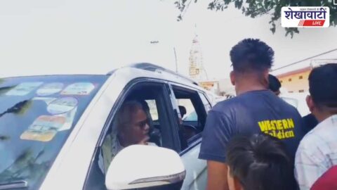 Minister inspection Tidiyasar Ratangarh sanitation issues officers suspended Rajasthan