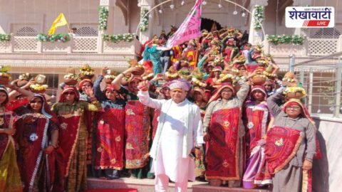 Devotees participate in 108 Lakshmi Narayan Mahayagya at Nirjhara