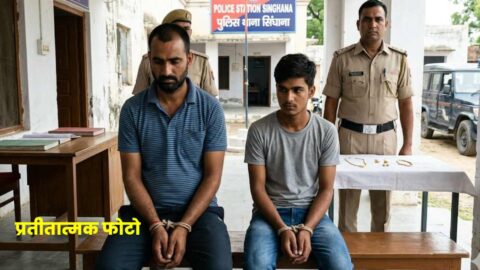 Jhunjhunu News : महिलाओं को नशीला पदार्थ सुंघाकर चोरी, 2 आरोपी गिरफ्तार