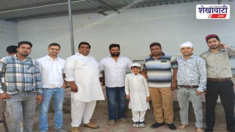 People celebrating Eid together showing unity in Chidawa town