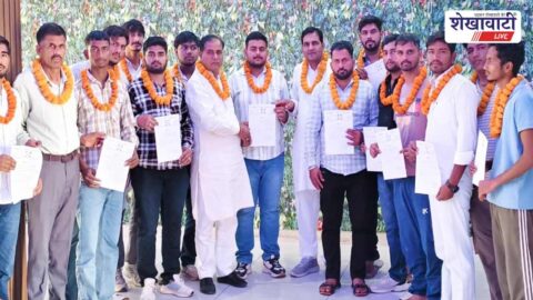 Youth Teja Sena formation meeting held at Singhana Chirawa