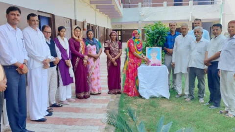 Jhunjhunu news काजड़ा में शहीद दिवस पर क्रांतिवीरों को नमन: भगत सिंह, राजगुरु और सुखदेव को श्रद्धांजलि