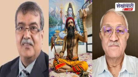 Shekhawati University convocation Sikar students receiving gold medals ceremony