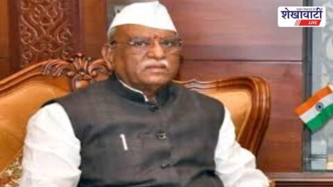 Governor Haribhau Bagde visiting Shekhawati University in Sikar