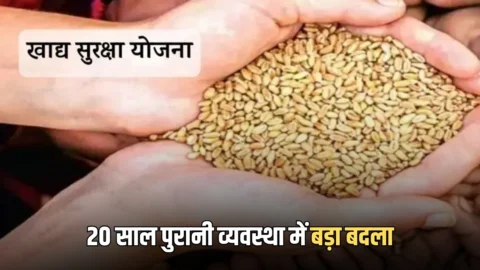 Food Security Scheme : राजस्थान में 20 साल पुरानी व्यवस्था में बड़ा बदला, खाद्य विभाग का नया आदेश जारी
