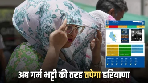 Haryana : हरियाणा में खत्म हो रहा बारिश का असर, अब गर्म भट्टी की तरह तपेगा प्रदेश, देखें मौसम विभाग का अपडेट