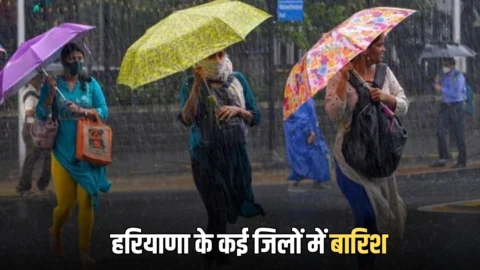 Haryana Weather : हरियाणा के सिरसा हिसार समेत कई जिलों में आधी रात को बारिश, आज 11 जिलों के लिए आरेंज अलर्ट जारी