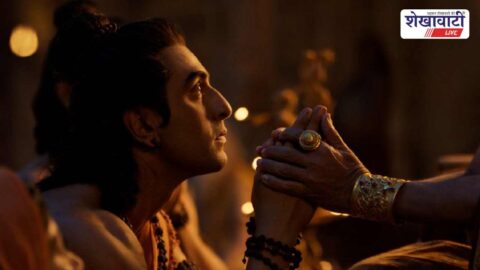 Ranbir Kapoor stunning look as Lord Ram Ramayanam movie first glimpse