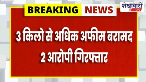 Rajladesar police seize opium worth 16 lakh and arrest accused