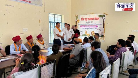 Churu News : पशु चिकित्सक संघ बैठक: पदोन्नत अधिकारियों का सम्मान