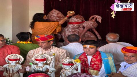 South-Facing Balaji idol consecrated during Rampura Hanuman festival