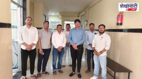 CMHO inspects Udaipurwati CHC reviews health services Rajasthan