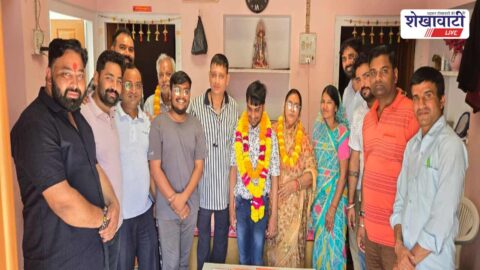 Blind student Utkarsh Mittal celebrates RAS rank 10 success