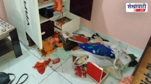 Pilani Likhwa village house theft broken locks police inspection