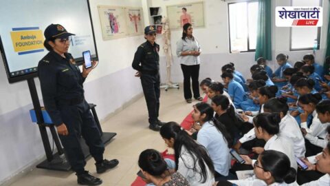 Rajasthan players winning medals at SAMBO National Championship Calicut