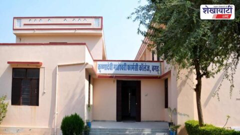 Students applying for pharmacy admission at Baggar college Rajasthan