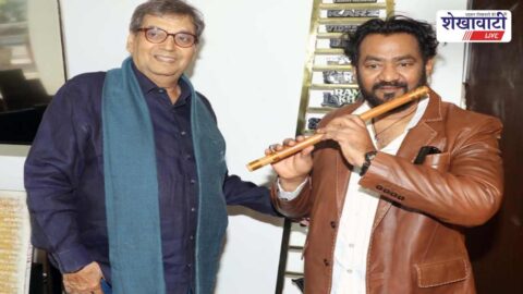 Subhash Ghai launches Journey of Bansuri book with Naveen Kumar
