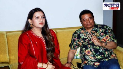 Anup Jalota and Shithi Saha recording ghazal together Mumbai