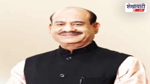 Rajasthan Assembly Speaker Vasudev Devnani visiting Sikar Bharni village