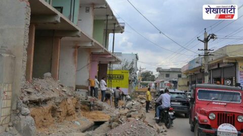 Encroachment removal notice issued for road widening in Sikar