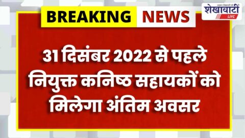 Government employees typing test exam preparation in Sikar office