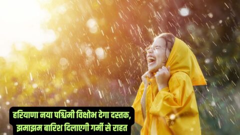 Pre Monsoon हरियाणा नया पश्चिमी विक्षोभ देगा दस्तक, झमाझम बारिश दिलाएगी गर्मी से राहत